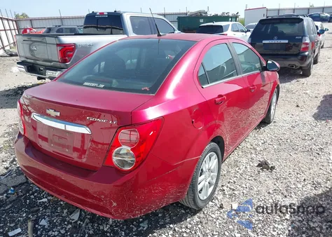 2012 Chevrolet Sonic 2Lt z USA, uszkodzony, nr VIN 1G1JC5SH8C4222013